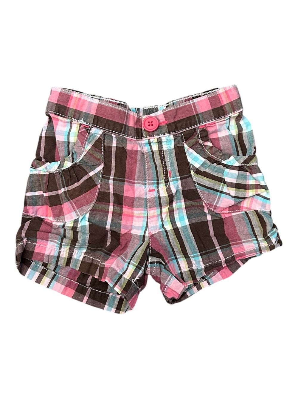 Jumping Beans 2011 Pink Plaid Shorts Size 3T